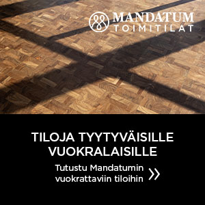 Tiloja tyytyväisille vuokralaisille. Tutustu Mandatumin vuokrattaviin tiloihin. Mandatum toimitilat.